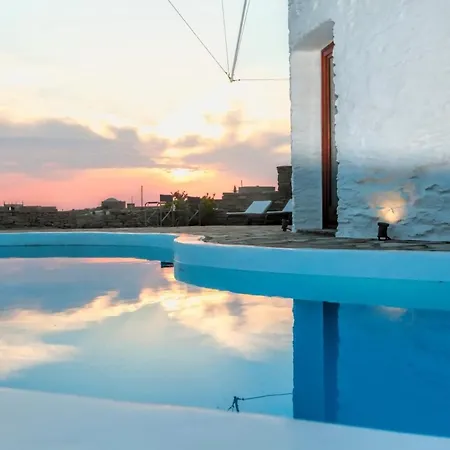 ヴィラ Magnificent Kea | Faros | 5 Bedrooms | Direct Access To Sea | Private Pool | Rooftop Terrace With Wonderful Views |