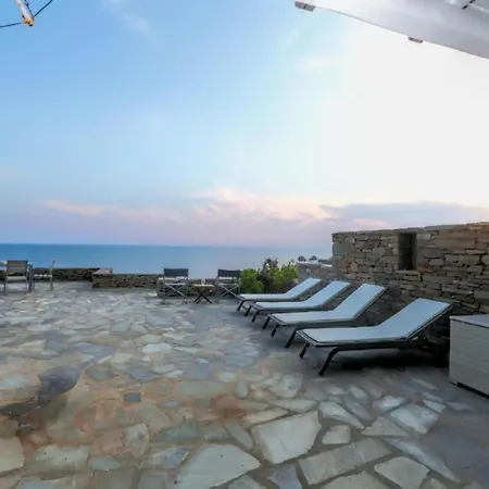 Villa Magnificent Kea | Faros | 5 Bedrooms | Direct Access To Sea | Private Pool | Rooftop Terrace With Wonderful Views | Koundouros